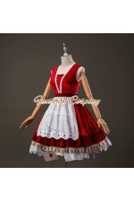 Identity V Little Girl Alice DeRoss Aging Skin Red Dress Cosplay Costume
